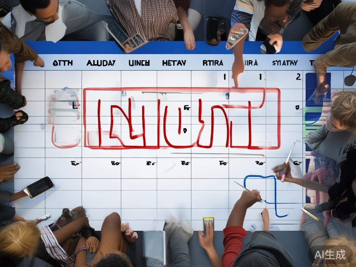 此外，具体的截止日期也对大部分参与者尤其关键。例如